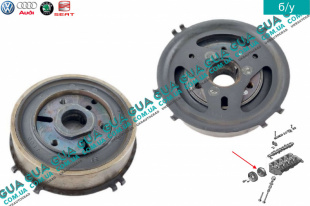 Установочный блок шестерни распредвала ( ступица шестерни распредвала )   