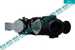 Регулирующая заслонка, подача воздуха / дроссельная заслонка Jaguar / ЯГУАР XJ 3.0 V6 D (2993 куб.см.)