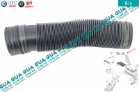 Патрубок воздушного фильтра от расходомера к турбине Seat / СЕАТ LEON 1999-2006 1.9TDI (1896 куб. см.)