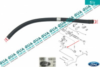 Шланг / патрубок гидроусилителя руля ГУРа ( низкого давления от бачка к насосу ) Ford / ФОРД MONDEO III 2001-2007 / МОНДЕО 3 2.0TDCI (1998 куб.см.)
