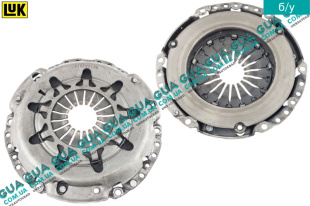 Корзина сцепления D220 Volvo / ВОЛЬВО C30 1.6 (1596 куб. см.)