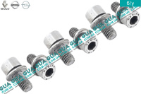 Болт / винт крепления корзины сцепления M8X1.25X16 ( комплект 6 шт. )