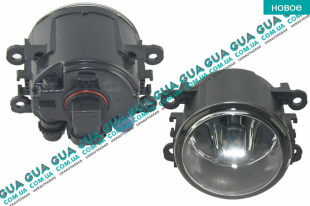 Фара противотуманная правая / левая ( пластик ) ( птф / противотуманка )   