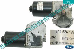 Моторчик стеклоочистителя ( электродвигатель дворников ) Ford / ФОРД TRANSIT TOURNEO 2006- / ТРАНЗИТ ТОРНЭО 06- 2.2TDCI (2198 куб.см.)