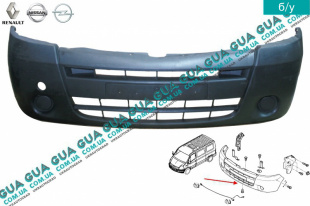 Бампер передний   