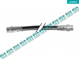 Шланг / трубка тормозной системы зад (внутр) VW / ВОЛЬКС ВАГЕН TRANSPORTER V 2003- / ТРАНСПОРТЕР 5 03- 2.0TDI (1968 куб.см.)