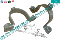 Хомут / скоба металлический / кронштейн крепления рулевой рейки