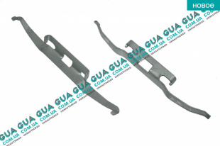 Планка суппорта ( фиксатор тормозных колодок передних / задних ) ATE 1 шт.   