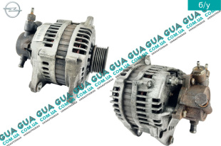 Генератор 100A / вакуумный насос Opel / ОПЕЛЬ CORSA C 2000-2009 / КОРСА С 00-09 1.7DTI V16 (1686 куб. см.)