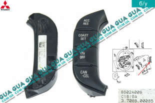 Блок кнопок руля / кнопки включения круиз контроля   