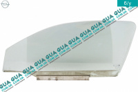 Стекло двери передней левой ( купе ) Opel / ОПЕЛЬ ASTRA G 1998-2005 / АСТРА Ж 98-05 1.6 ( 1598 куб.см. )