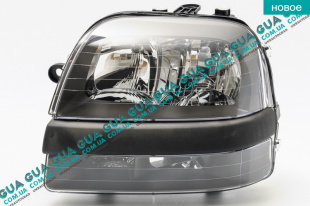 Фара передняя левая ( электрический корректор ) (H1/H7) -04   
