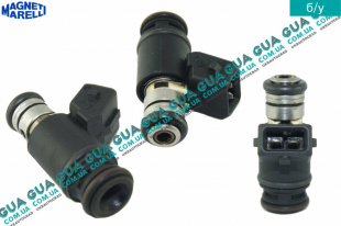 Форсунка топливная инжекторная электрическая ( бензин ) 1 шт.   