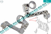 Кронштейн крепления радиатора верхний левый Opel / ОПЕЛЬ CORSA C 2000-2009 / КОРСА С 00-09 1.7DTI V16 (1686 куб. см.)