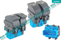 Кнопка стеклоподъемника левая / водительская ( блок кнопок / кнопки подъема стекла )