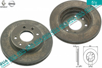 Тормозной диск вентилируемый передний Renault / РЕНО CLIO II / КЛИО 2 1.9DTI (1870 куб.см.)