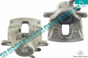 Суппорт передний левый Mercedes / МЕРСЕДЕС E-CLASS 2009- / Е-КЛАСС 09- 220 CDI (2143 куб.см.)
