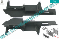 Дефлектор / диффузор радиатора левый