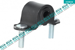 Втулка / подушка стабилизатора передняя ( внешняя ) ( кронштейн с болтами )   