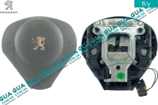 Подушка безопасности AirBag ( руля ) Peugeot / ПЕЖО 1007 2005- 1.4 (1360 куб. см.)