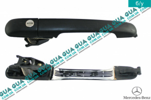 Ручка задней / передней правой / левой двери наружная   