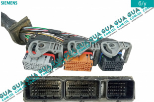 Фишка / разъем электронного блока управления двигателем ( ЭБУ / ECU ) комплект Ford / ФОРД C-MAX 2003-2007 / ФОКУС С-МАКС 2.0TDCI  (1997 куб. см.)