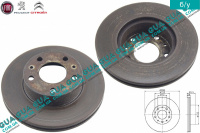 Тормозной диск передний вентилируемый D280 R15