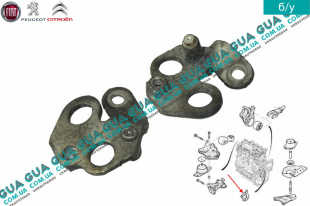 Кронштейн крепления двигателя ( подъемная скоба )   