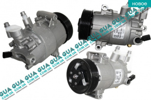 Компрессор кондиционера Seat / СЕАТ LEON 2005- 1.6 (1595 куб.см.)