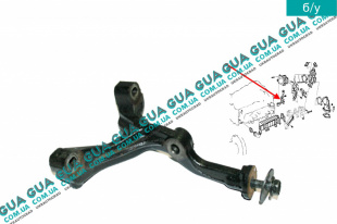 Кронштейн крепление ЕГР / EGR ( дроссельной заслонки ) Toyota / ТОЙОТА HIACE V 2006- 2.5D-4D (2494 куб.см.)