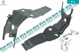 Кронштейн корпуса воздушного фильтра   