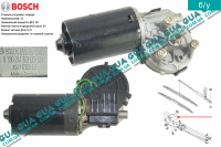Моторчик переднего стеклоочистителя ( электродвигатель дворников ) Ford / ФОРД FOCUS I 1998-2004 / ФОКУС 1 98-04 1.6 V16 (1596 куб. см.)