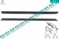 Уплотнитель внутренний стекла передней левой двери ( купе-кабриолет )