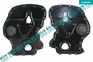 Крышка двигателя / защита цепи привода ГРМ передняя Ford / ФОРД TRANSIT 2006- / ТРАНЗИТ 06- 2.4TDCI (2402 куб.см)