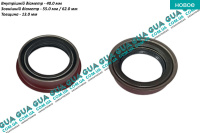 Сальник полуоси 40х55/62х13 ( FWD ) Volvo / ВОЛЬВО V50 1.6 (1596 куб. см.)