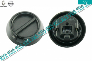 Переключатель кнопка / регулятор корректора фар    