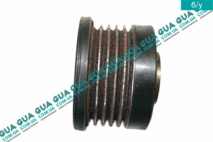 Шкив генератора 5 ручейков ( обгонная муфта, механизм свободного хода ) Volvo / ВОЛЬВО V40 2000-2004 1.9DI (1870 куб.см.)