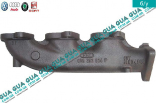 Выпускной коллектор правый   