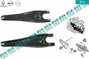 Вилка сцепления КПП   