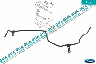 Шланг / патрубок гидроусилителя руля ГУРа ( трубка низкого давления к бачку )   