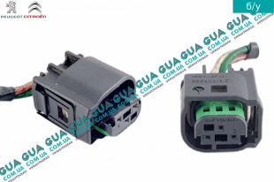 Фишка / разъем з проводами / штекер / колодка / конектор провод датчика парктроника / парковки   