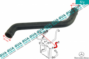  Патрубок радиатора / шланг системы охлаждения ( верхний )   