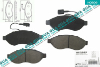 Тормозные колодки передние (1.1-1.5t)