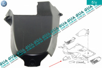 Кожух / накладка блока управления  VW / ВОЛЬКС ВАГЕН TRANSPORTER V 2003- / ТРАНСПОРТЕР 5 03- 2.0TDI (1968 куб.см.)