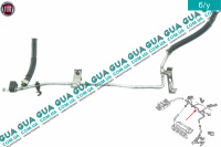 Патрубок / шланг системы охлаждения ( трубка от термостата к расширительному бачку )