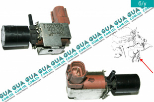 Клапан электромагнитный вакуумной системы / трансдьюсер Toyota / ТОЙОТА DYNA 2001- 2.5D-4D (2494 куб.см.)