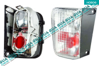 Фонарь клыка бампера задний левый противотуманный ( под плату ) 06-