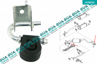 Резинка крепления глушителя с катализатором ( резиновое кольцо / кронштейн )1 шт
