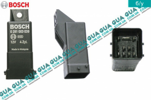 Реле свечей накала   