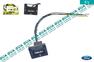Фишка / разъем / штекер з проводами бачка главного тормозного цилиндра Ford / ФОРД CONNECT 2002-2013 / КОННЕКТ 02-13 1.8TDCI (1753 куб.см)